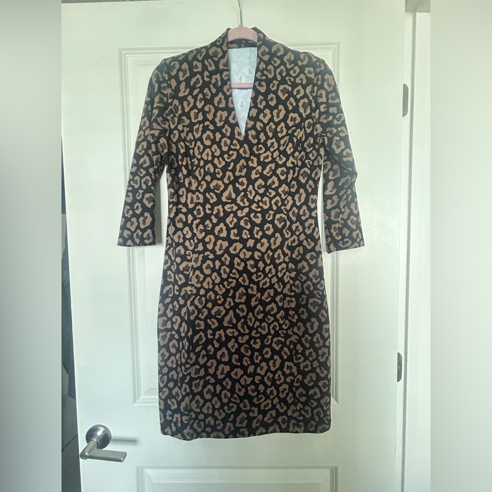 Leopard Print Dress